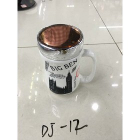 DJ-2247 DJ-12 Big Ben Screw Lid Mug