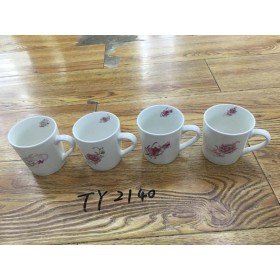 TY2140 TY-7105 Brown Flower Series Mug
