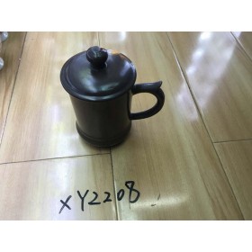 XY2208 XY-CBG Black Mug With Lid