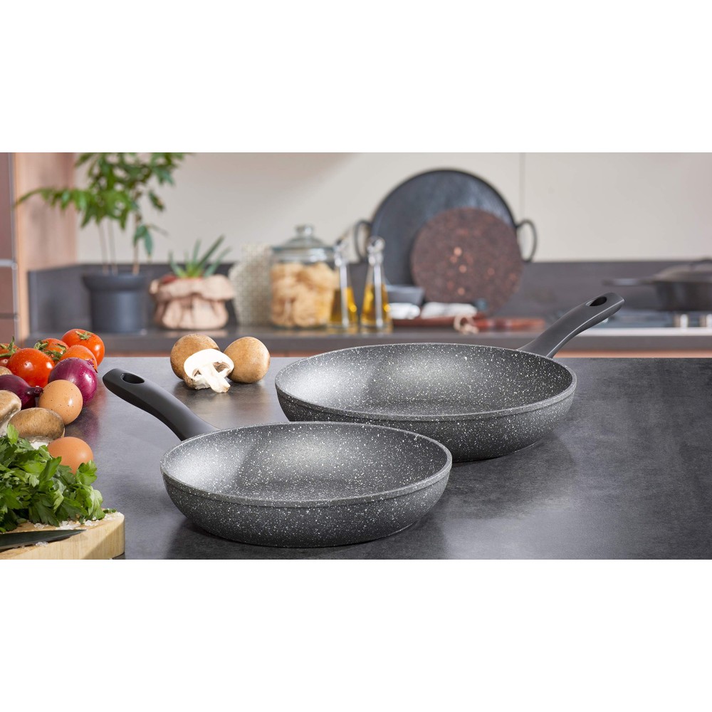 Olina Turkish Frypan Granite 30 cm black