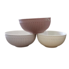 XY2060 C288-B PORCELAIN 5" FLUTED SERIES BOWL