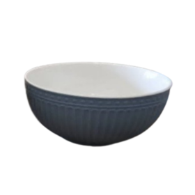 XY2060 C288-B PORCELAIN 5" FLUTED SERIES BOWL