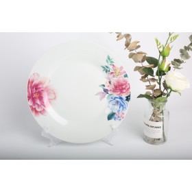YDP 10.5" Round Dinner Plate- Floral