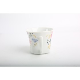 OLIVIA 180cc Square Cup Only- FLORAL