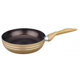 26CM Ceramic Fry Pan (4191)(GOLD/SILVER)