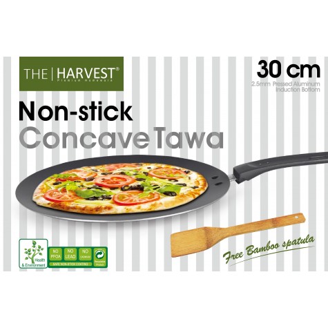 30Cm Non-Stick Concave Tawa