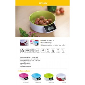 EK2151 Kitchen Digital Scale
