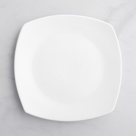 YDP 10.5" White Square Dinner Plate
