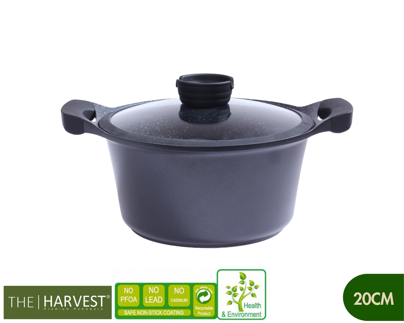 THE HARVEST ® – 20CM DIE CAST DEEP CASSEROLE - Image 2